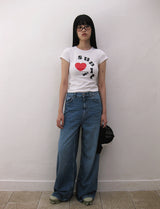 ドットロゴT (WHITE)