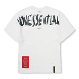 ノンエッセンシャル セミオーバーサイズTシャツ Black/ White