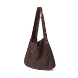 [Ham Junsoo Collaboration] HH Washed Nylon Belted Bag (Denim Burgundy)