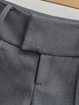 Classic Pleats Mini Shorts