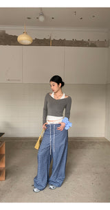 ザリアリティーダブルライン長袖Tシャツ