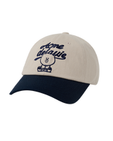 26SS オーセンティック ブラウン ツートン ラインフレンズ ボールキャップ