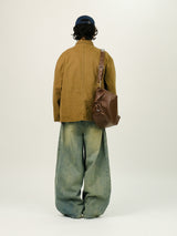 LA Oil Brushed Denim Pants