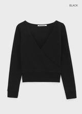 [B-BASIC] Light Sweat Wrap Long Sleeve Tee