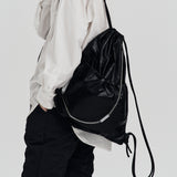 High Glossy Chain Gym Sack Bag