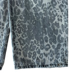 Wild High-Waist Leopard Wide Long Pants (One Color)