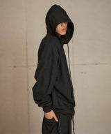 Crusades hood zip _ Black 