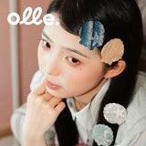 Olle. 鸥莉 オーリー アセテート素材 ハンドメイド シェルシルエットクリップ 上品 韓国風 ヘアアクセサリー