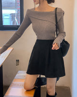 Nouvelle Suede Mini Skirt (Including Underpants)