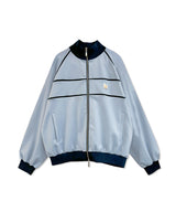UNISEX パイピングトラックジャケット ブルー