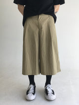 one tuck bermuda pants(2colors)