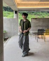 Tiban Cable Knit Short‑Sleeve Cardigan