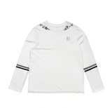 セーラーカラープリンティングTシャツ オフホワイト