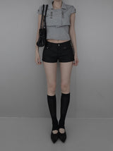 Napoleon Sleeveless Bolero Two-Piece Cardigan