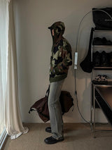 ASCLO Heavy Camo Knit Hood Zip Up