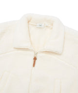 Women’s Sherpa Zip-Up Jacket Ivory