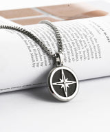 NN-103 North Compass Pendant Necklace