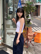 SP クロップストラップキャップキャミソール（3色）