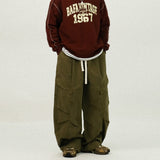 TE Vintage Washing Cargo Banding Pants