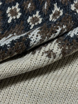 Feather round knit 4color
