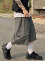 Dome Nylon Cargo Half Pants 3C