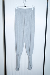 Leg Warmer Sweatpants (Gray)