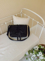 ラッフルエンベロープバッグ_black
