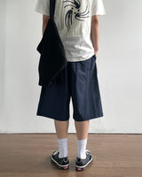 Temple Linen Bermuda Pants