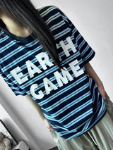 ユニバース クリーミー ストライプ オーバーサイズ Tシャツ 3カラー