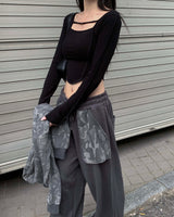 バックルTシャツ