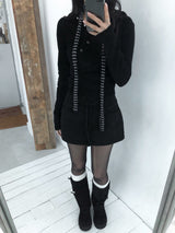 Stripe slim muffler
