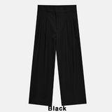 Laura Two Pintuck Wide Slacks