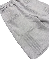 One-tuck Bermuda Pants Gray