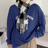 チェック柄シグナルマフラー 1color