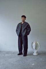 ピュアウール 90 ワイ ジップアップ ジャケット (Charcoal)