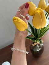 [925silver] Crystal bracelet