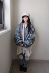 shirring MA-1 jk