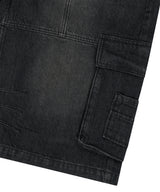 BERMUDA CARGO DENIM SHORT