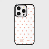ホリデーエポキシ―バンパーケース (cotton dot)