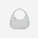 Starquilt padded Hobo Bag / Grey