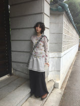 Ride Pitch long skirt (3color)