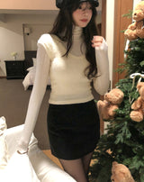 ポコテリーレイヤードパフ半袖