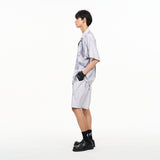 ボーンデジタルプリントショートパンツ