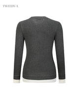 Basic Layered Wool Knit Long Sleeve Top 4 Colors