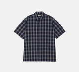 No.1312 LU check half SHIRT