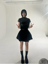 Balloon ribbon skirt