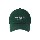 [24SS] ベーシックスモールロゴボールキャップ GREEN