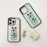 メロンパンツエポキシバンパースマートフォンケース(mint color)