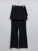 [FW] Pierre Ribbed Wrap Bootcut Pants