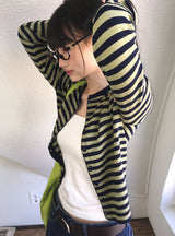 Halsey Stripe Knit Cardigan